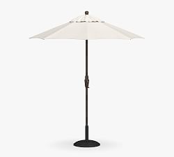 6' Round Outdoor Patio Umbrella &ndash; Rustproof Aluminum Tilt Frame