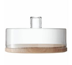 Alma Handcrafted Clear Dome and Base
