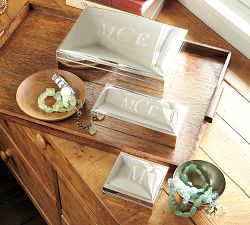 Engravable Silver-Plated Jewelry Boxes