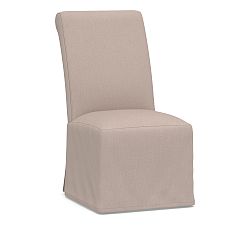 Open Box: PB Comfort Roll Dining Side Chair Replacement Slipcovers