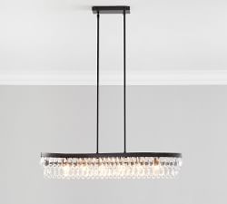 Clarissa Modern Wave Chandelier (37")