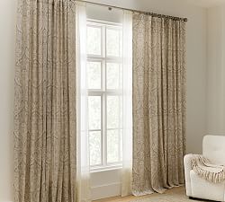 Open Box: Mackenna Paisley Printed Blackout Curtain