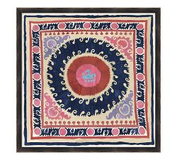 Textile Impression Framed Paper Print