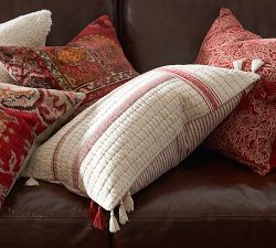 Nellie Quilted Lumbar Pillow Cover