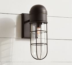 Wellington Outdoor Recycled Glass Sconce (20'')