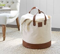 Carlo Canvas &amp; Leather Tote