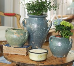 Found Terracotta Amphora with Rim