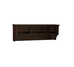 Samantha Entryway Shelf, Mahogany