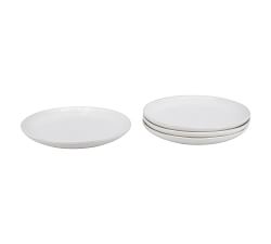 Serene Stoneware Appetizer Plates - Set of 4