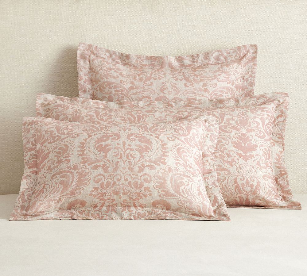 Stella Damask Sham by Pottery Barn