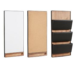 Trenton 3-Piece Essential Organization Set with Whiteboard