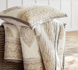 Mya Block Print Quilt &amp; Shams