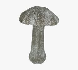 Gray Mushroom Garden Object