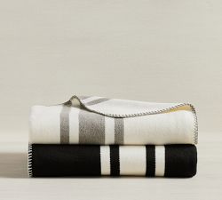 Personalized Border Stripe Throw