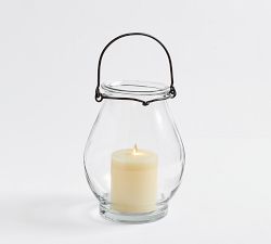 Brie Handcrafted Glass Lantern - Thumbnail 4