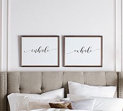 Inhale Exhale Framed Prints