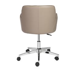 Leo Faux Leather Swivel Desk Chair