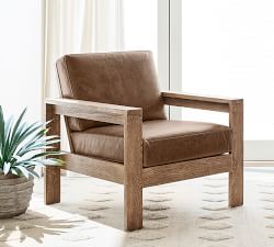 Malibu Leather Accent Chair