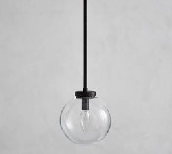 Claremont Glass Globe Pendant (8")