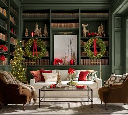 Faux Composed Red Amaryllis