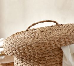 Ibiza Tall Lidded Tote Basket