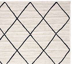 Jute Lattice Rug Swatch