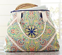 Penelope Paisley Weekender Tote Bag