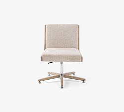 Atwood Upholstered Swivel Desk Chair