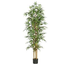 Faux Bamboo Silk Trees