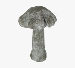 Gray Mushroom Garden Object