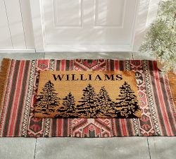 Personalized Conell Tree Doormat