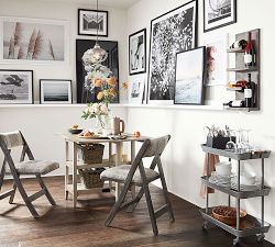 Rainier Galvanized Storage Cart