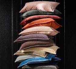 Washed Velvet Pillow Cover - 24"