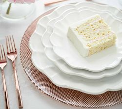 Monique Lhuillier Melrose Glass Charger Plate