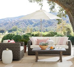 Outdoor Gianni Embroidered Lumbar Pillow