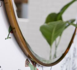 Vintage Round Mirror