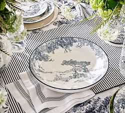 Brandon Maxwell Groveland Toile Serving  Bowl