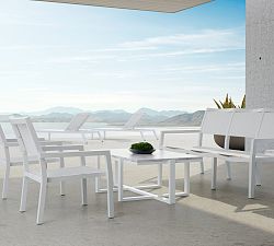 Puglia Metal Stackable Outdoor Lounge Chair