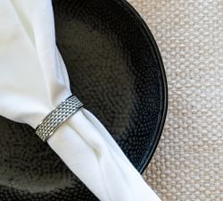 Serene Stoneware Appetizer Plates - Set of 4