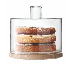 Alma Handcrafted Clear Dome and Base