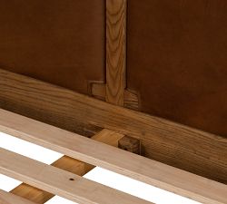 Hester Leather Platform Bed