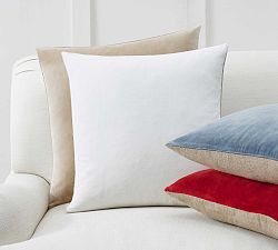 Velvet Linen Pillow Cover