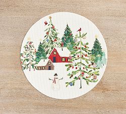 Chilewich Christmas in the Country Placemats