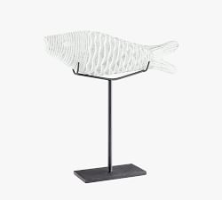 Decorative Pisces on Iron Stand
