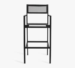 Fiji Metal & Mesh Outdoor Barstool - Thumbnail 4