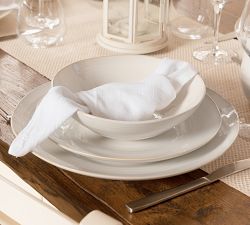 Neree Reactive Glaze 16-Piece Dinnerware Set With Double Bowls