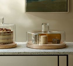 Alma Handcrafted Clear Dome and Base