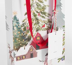 Holiday Wine Bags - Set of 3