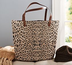 Leopard Bucket Tote