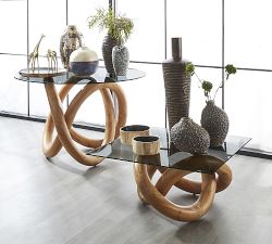 Leopold Square Reclaimed Wood Coffee Table